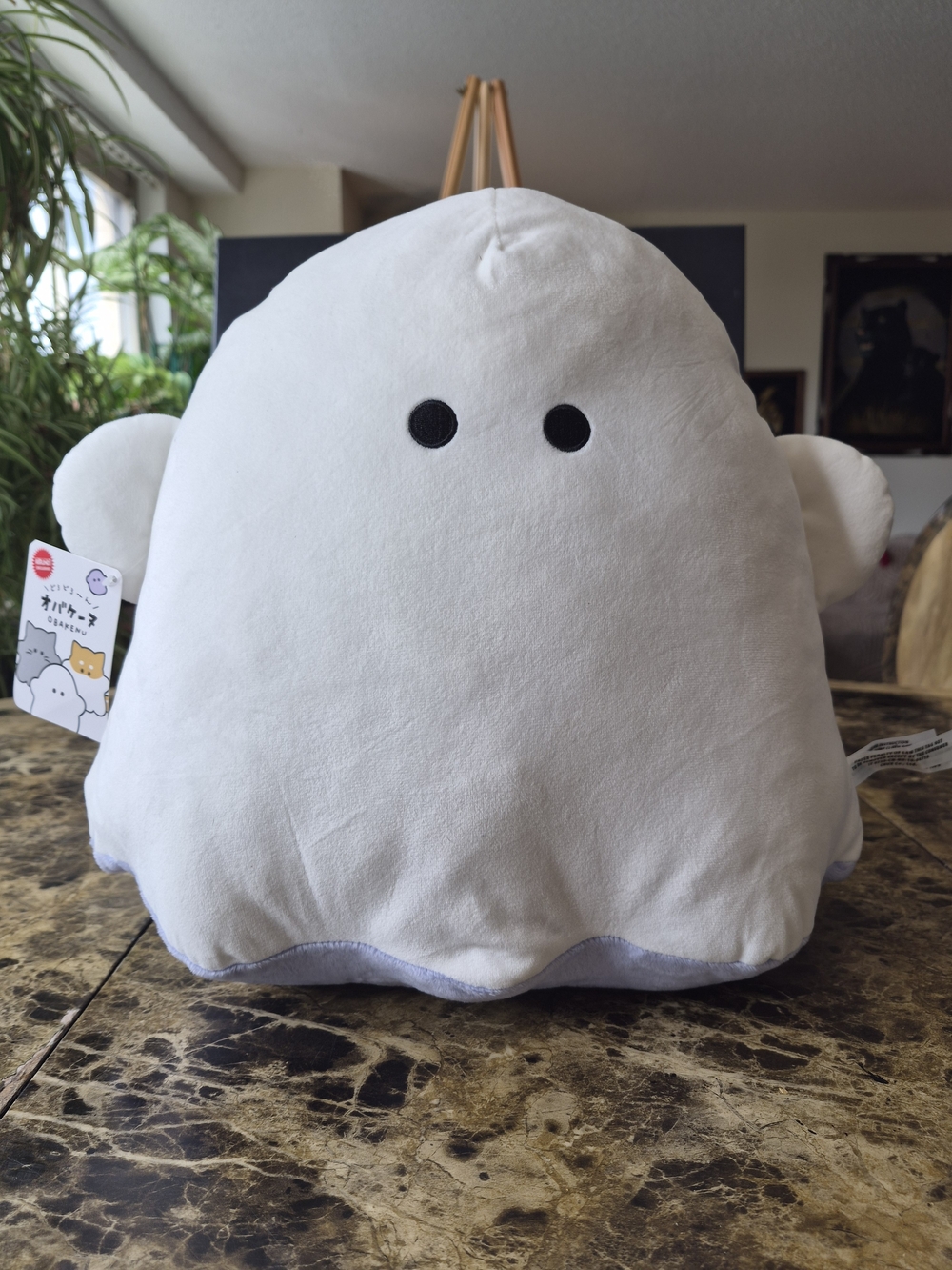 NEW Obakenu Ghost White Plush Toy 14IN Round1 Exclusive

The NEW Obakenu Ghost